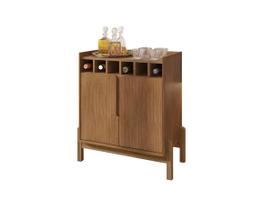 Bar Lizz Com Adega 2 Portas Cedro Casa D Móveis