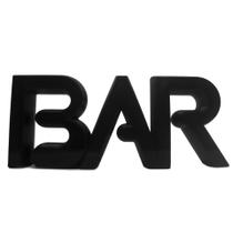 BAR Palavra Decoração Letras Prateleiras Bandejas Sala BR20