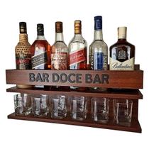 Bar Parede Adega Barzinho Bar Doce Bar - 60X26 Nova Imbuia