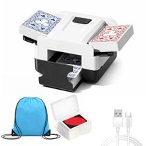 Baralhador Automático de Cartas DELSI com Motor Duplo Recarregável