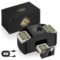 Baralhador de cartas HJCMikee Automatic Electric com capacidade para 1-2 baralhos