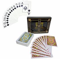 Baralho 100% Plástico Jogo De Cartas Profissional