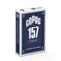 Baralho 157 Azul Naipe Tradicional Copag