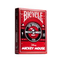 Baralho Bicycle Disney Classic Mickey Mouse (Red) c/ 55 cartas Copag - 83600