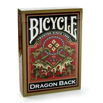 Baralho Bicycle Gold Dragon Back - United states playing card company