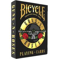 Baralho bicycle guns n roses rock jogos magica coleção de cartas copag Baralho bicycle guns n roses rock jogos magica coleção de cartas copag