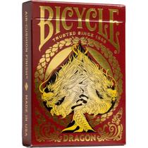 Baralho bicycle red dragon jogos magica coleção de cartas copag Baralho bicycle red dragon jogos magica coleção de cartas copag