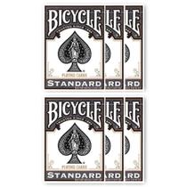 Baralho Bicycle Standard Preto (6 baralhos)