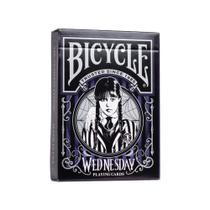 Baralho Bicycle Wandinha - Wednesday Addams c/ 54 cartas Copag - 83573 Baralho Bicycle Wandinha - Wednesday Addams c/ 54 cartas Copag - 83573