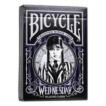 Baralho bicycle wednesday (wandinha) jogos magica coleção de cartas copag Baralho bicycle wednesday (wandinha) jogos magica coleção de cartas copag