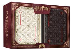 Baralho Cartas Harry Potter Estojo Duplo Profissional Copag