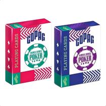 Baralho Cartas p/ Jogar World Series Of Poker - Poker Size Ng Sortido e Unitário Copag - 31604