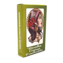 Baralho Cigano Esmeralda 36 Cartas Coloridas Com Manual - Flash