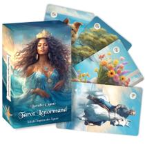 Baralho Cigano Tarot Lenormand Ed. Império das Águas Idioma Português, 40 cartas + livreto + caixa