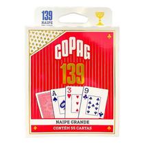 Baralho Copag 139 Naipe 55 Tradicional Cartas Premium Grande Convencional