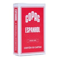 Baralho Copag - Espanhol Vermelho - 50 Cartas - 92191V Baralho Copag - Espanhol Vermelho - 50 Cartas - 92191V