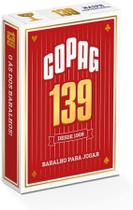 Baralho Copag139 Naipe Convencional Vermelho