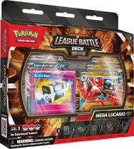 Baralho de Batalha Liga Pokémon Mega Lucario ex Colecionável