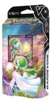 Baralho de batalha temático Pokémon Gardevoir V com 60 cartas