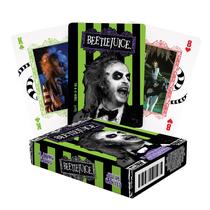 Baralho de cartas: baralho temático AQUARIUS Beetlejuice oficialmente licenciado Baralho de cartas: baralho temático AQUARIUS Beetlejuice oficialmente licenciado