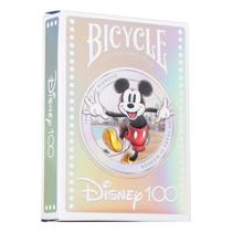 Baralho de cartas, bicicleta, aniversário de 100 anos da Disney, holográfico Baralho de cartas, bicicleta, aniversário de 100 anos da Disney, holográfico