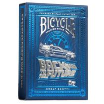 Baralho de cartas: Bicycle Back To The Future, 1 pacote Premium Blue Baralho de cartas: Bicycle Back To The Future, 1 pacote Premium Blue