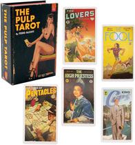 Baralho de cartas de tarô com o tema Pulp Tarot Pulp Magazines Baralho de cartas de tarô com o tema Pulp Tarot Pulp Magazines