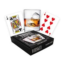 Baralho de cartas em forma de uísque Gamago para amantes de uísque Baralho de cartas em forma de uísque Gamago para amantes de uísque