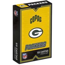 Baralho de Cartas NFL Green Bay Packers 55 Cartas Copag