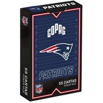 Baralho de Cartas NFL New England Patriots 55 Cartas Copag