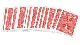 Baralho de Cartas Royal Magic Vermelho com Verso Clássico e Faces em Branco Baralho de Cartas Royal Magic Vermelho com Verso Clássico e Faces em Branco