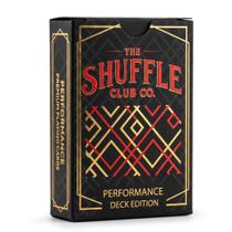 Baralho de Cartas Shuffle Club Co Performance Deck 310GSM com Acabamento Linho