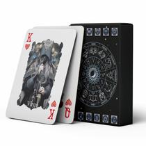 Baralho de Cartas strublfe Série Zodíaco Azul Antiderrapante Baralho de Cartas strublfe Série Zodíaco Azul Antiderrapante
