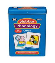 Baralho de cartas Super Duper Webber Illustrated Phonology Kids