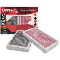 Baralho De Plastico Com Estojo de Papel 2 Jogo Com 54 Cartas Cada Baralho De Plastico Com Estojo de Papel 2 Jogo Com 54 Cartas Cada