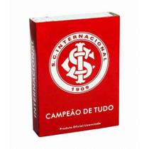 BARALHO DE PLÁSTICO S.C.Internacional 01 unidade BARALHO DE PLÁSTICO S.C.Internacional 01 unidade