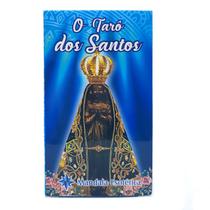 Baralho de Tarô dos Santos com Manual Cartas Plastificadas Baralho de Tarô dos Santos com Manual Cartas Plastificadas