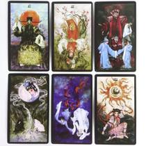 Baralho De Tarot De Ópera Chinesa Com Borda Preta 103x6cm Baseado Em Waite Conjunto De 78 Cartas