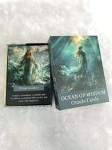 Baralho de Tarot e Cartas Oracle Oceano da Sabedoria - 46 Cartas Grandes para Adivinhação