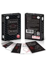 Baralho desejos e drinks jogos para casais