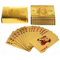 Baralho Dourado Folheado Para Jogos Baralho Dourado Folheado Para Jogos