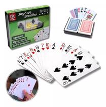 Baralho Duplo Resistente Lavável 100% Plástico 104 Cartas