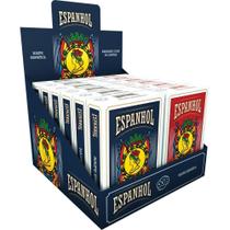 Baralho Espanhol Couchê 50 Cartas Profissional Display com 12