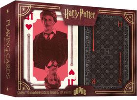 Baralho Estojo Duplo Harry Potter Edição Especial 110 Cartas