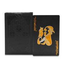 Baralho Jogo de Cartas de Caveira All Black 54 Cartas 6x9 cm Baralho Jogo de Cartas de Caveira All Black 54 Cartas 6x9 cm