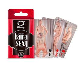 Baralho kama sexy hétero com 54 cartas - Sexy Fantasy