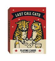 Baralho Last Call Cats da Chronicle Books, Azul Baralho Last Call Cats da Chronicle Books, Azul