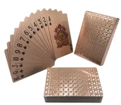 Baralho Luxo Prova Dágua Anti Rasgo Carta Truco Poker Baralho Luxo Prova Dágua Anti Rasgo Carta Truco Poker