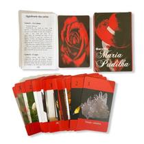 Baralho Maria Padilha 36 Cartas Coloridas Oráculo E Manual