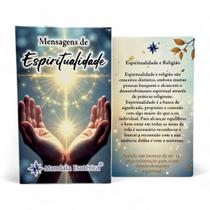 Baralho Mensagens de Espiritualidade 52 Cartas Plastificadas Baralho Mensagens de Espiritualidade 52 Cartas Plastificadas